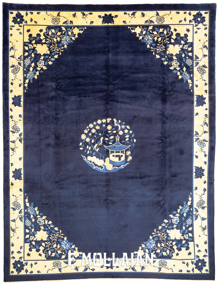 Chinese Peking Rug Decorative n°:616901